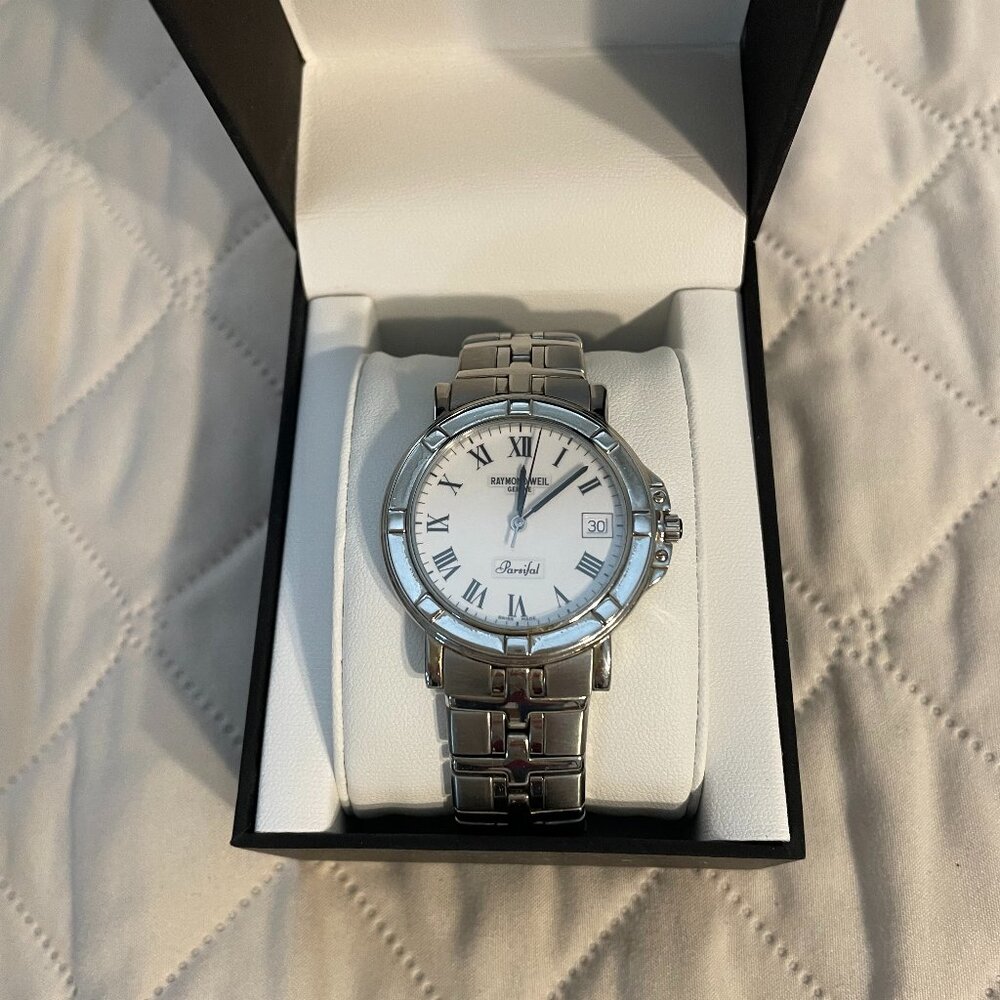 Raymond Weil Parsifal 9551 Stainless Steel  Swiss made  Quartz Watch